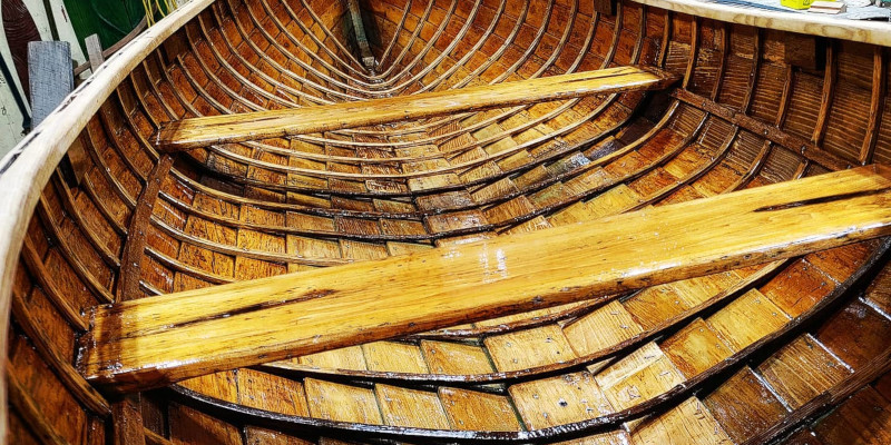 Row Boat Restoration in Muskoka, Ontario