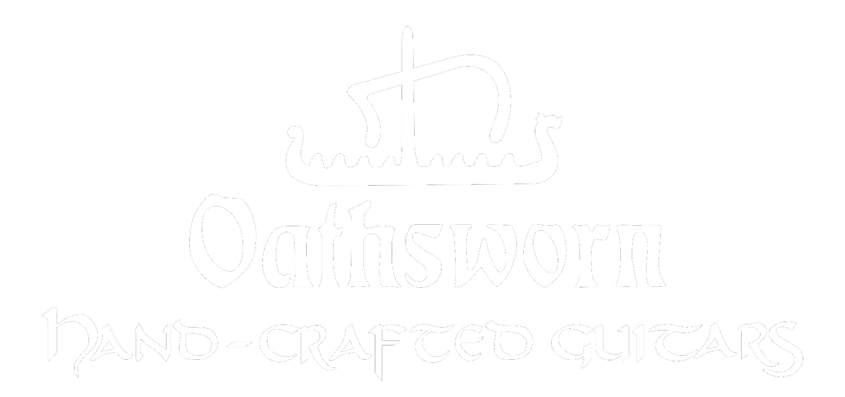 Logo of Oathsworn Crafted Goods featuring a stylized ship.